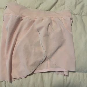 pink lululemon shorts